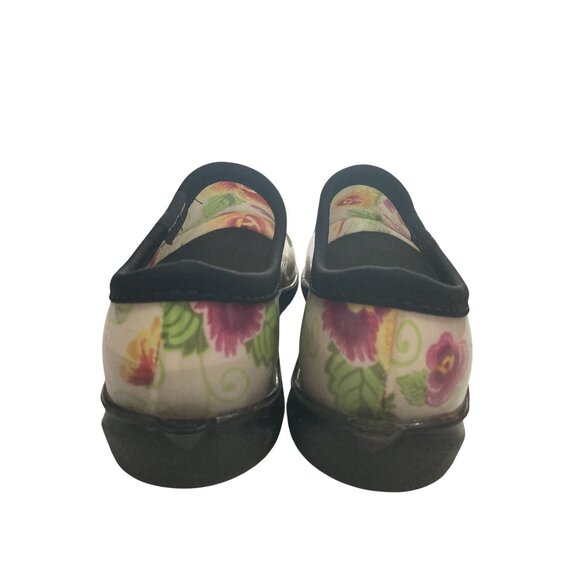 Sloggers Womens Size 8 Floral Waterproof Garden Clogs Made In USA - Picture 4 of 8